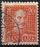 Denmark 1942 Reyes 20 ¢ Multicolor Scott 282. Dinamarca 282. Subida por susofe